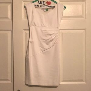 White cocktail dress